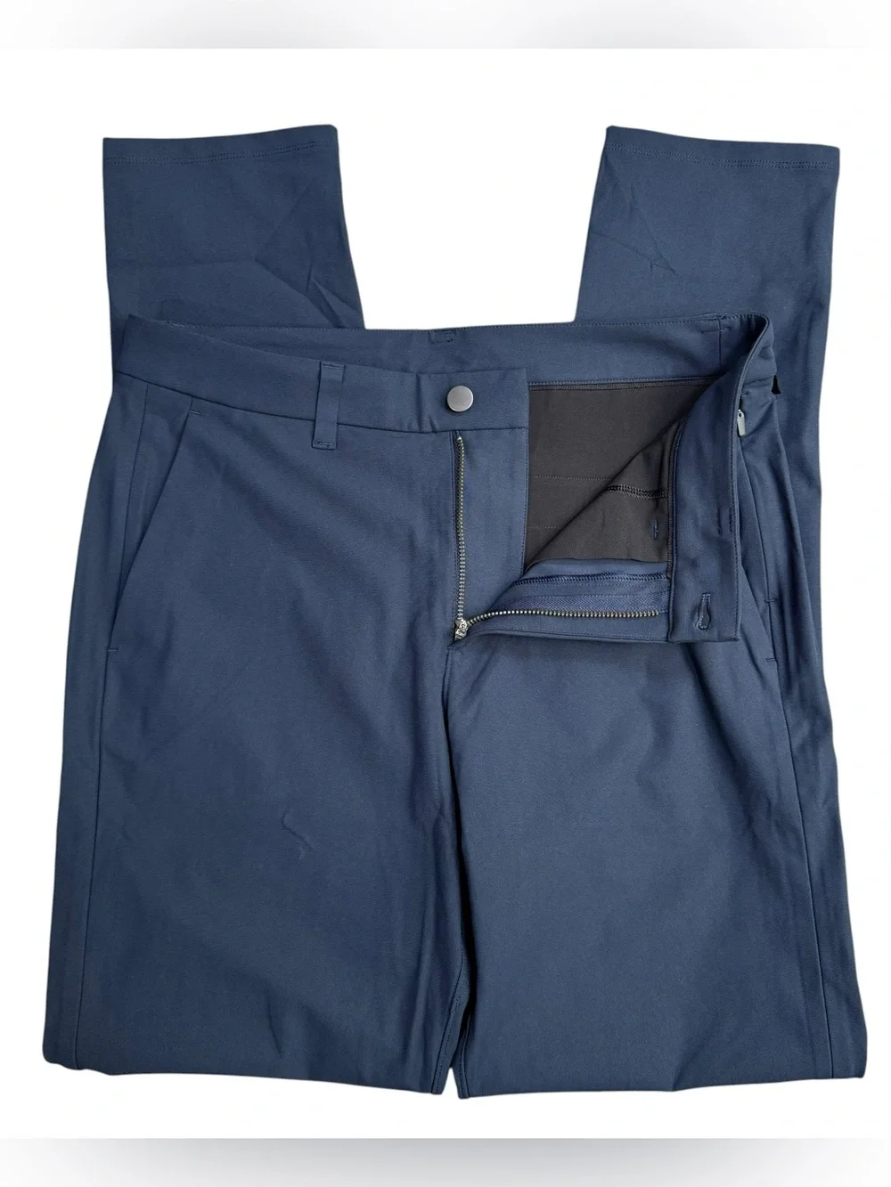 Lululemon Commission Pant Slim-Fit Warpstreme Navy Blue 30x31 ABC NWOT M5AF3S